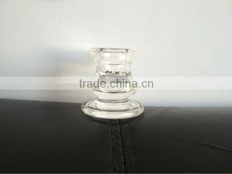 mini glass candlestick