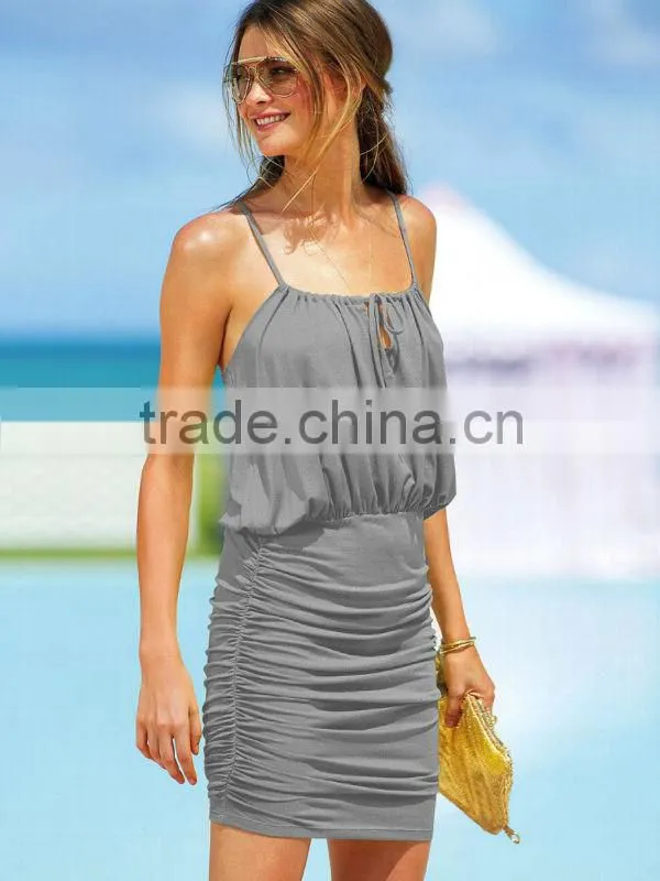 Hot Sale 2013 New Arrive Dress Women Casual Dress Burgundy Color Free Shipping