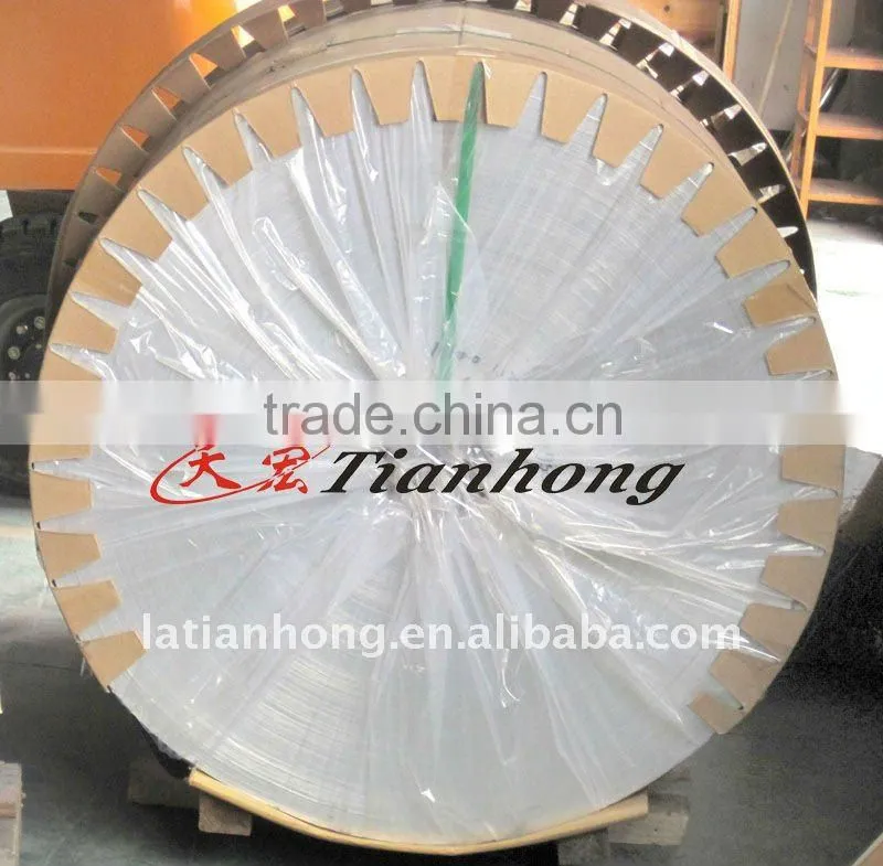 Thickness 0.35mm Plain aluminum tape for power cable