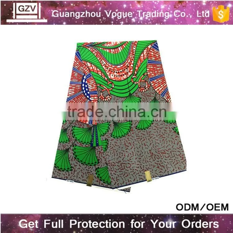 Online wholesale high quality 100% cotton hollandais wax african real dutch wax print fabric