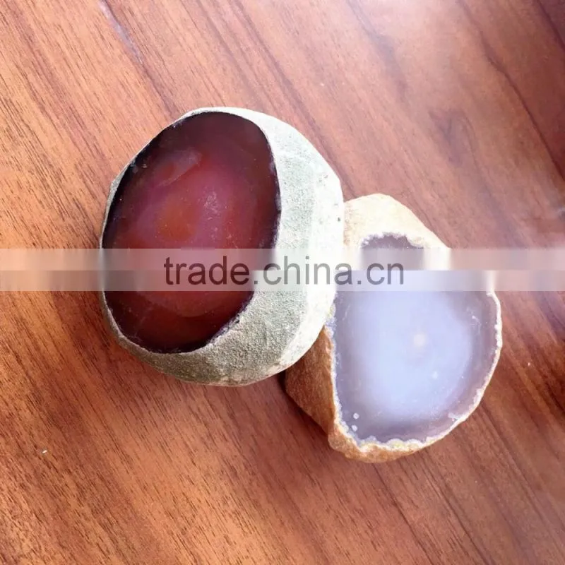 Natural Water Bile Agate Crystal Stone Ornaments For Sale