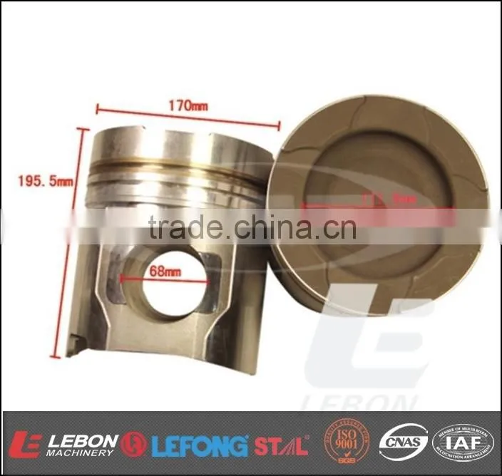 Aluminum Engine Piston for 6D170