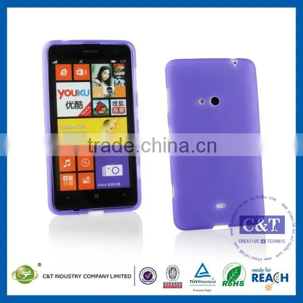 C&T Candy Colors Back Case For Nokia Lumia 625 Matte TPU Cover