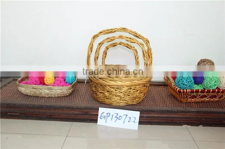 wholesale wicker baskets rattan cane webbing christmas gift baskets empty