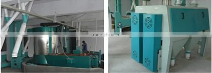 Widely used full automatic small flour stone mill for sale