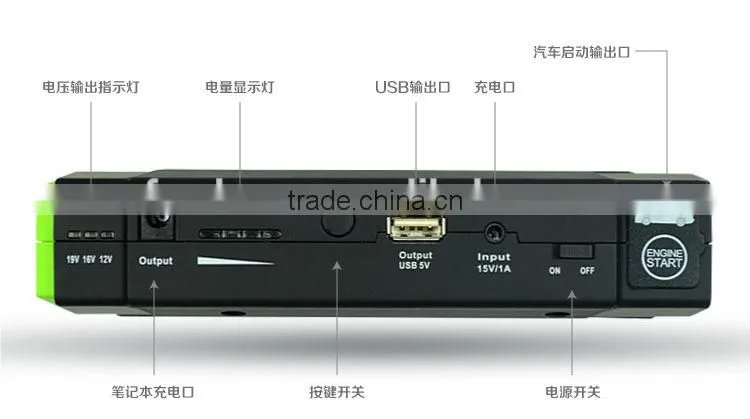 12000 car jump starter power bank with packing