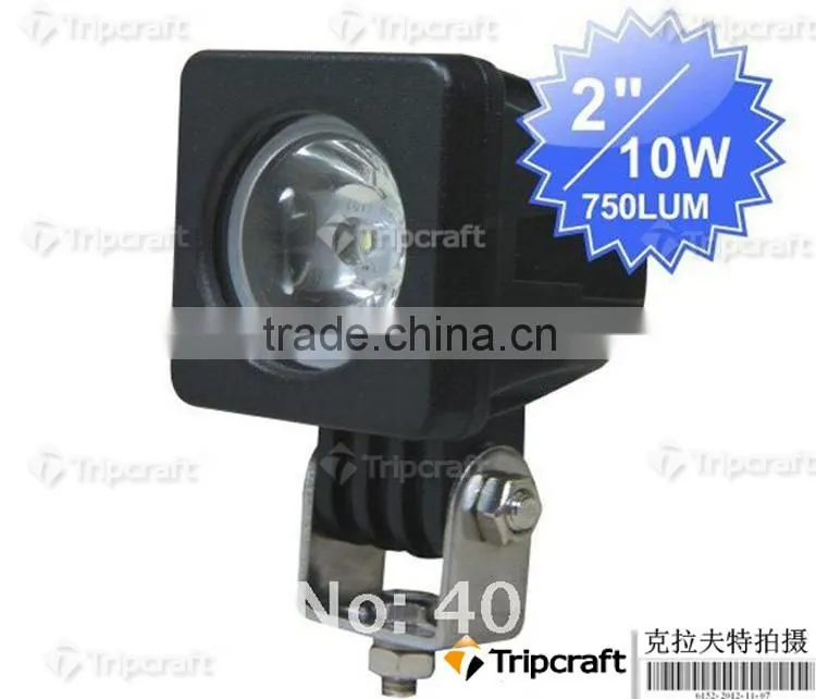 10W LED Work Light,motorcycle led driving lights,truck,marine led light 12v 24v