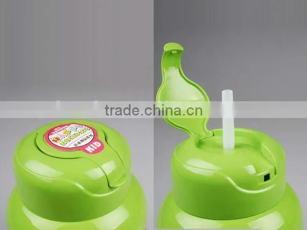 A115 promotional gift 700-1000ml plastic water bottle with straw shantou shuanghuan viassin plastic bottle for kid
