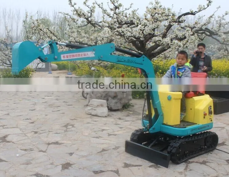 2015 New Children's Toys mini electric riding machines amusement park kids mini excavator