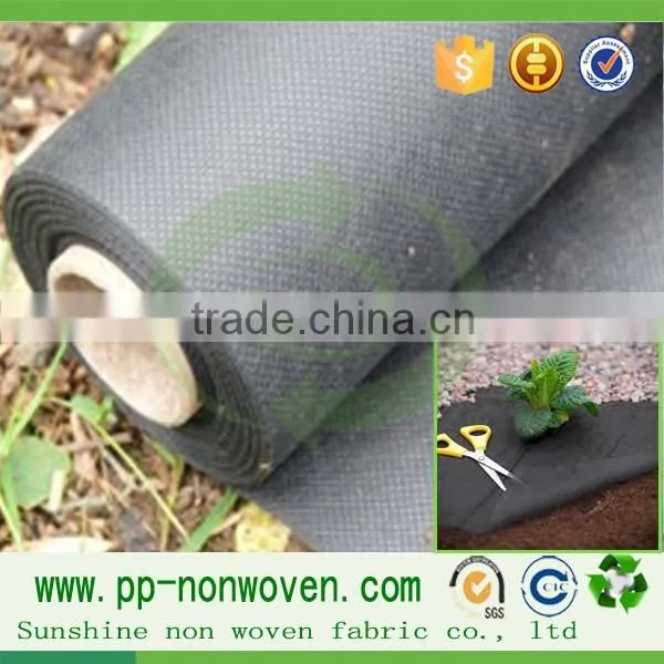 anti-grass cloth and non woven control weed mat