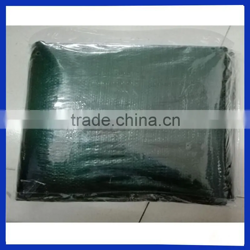 Green PE waterproof and dustproof umbrella cover