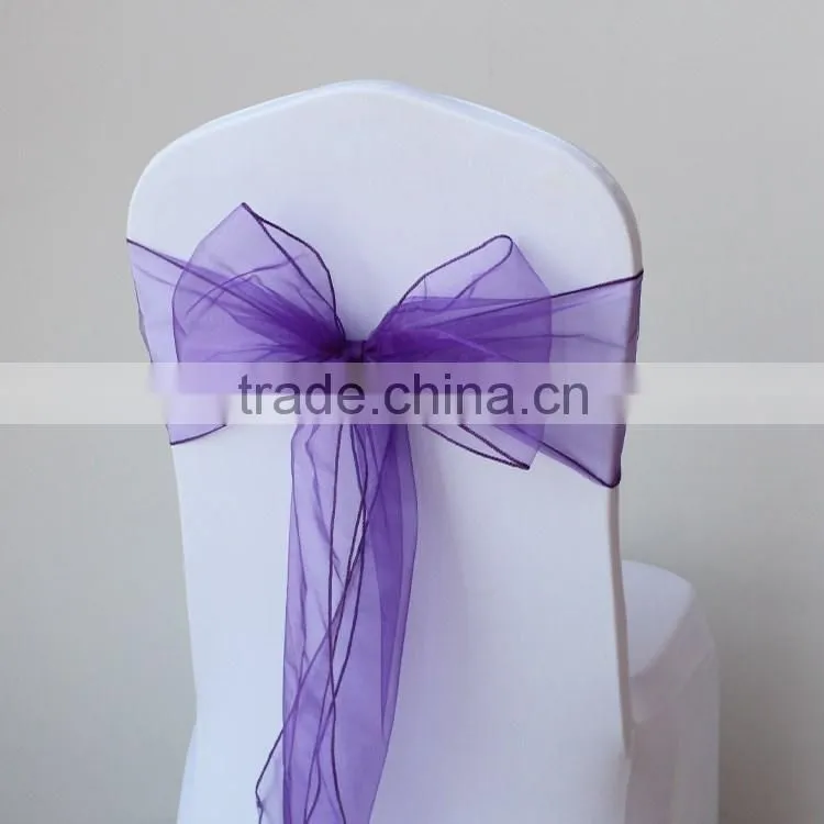 Fancy Wedding Spandex Chair Sashes