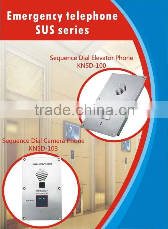 KNTECH Emergency Telephone high quality Elevator Door Phone Wireless Elevator Phones