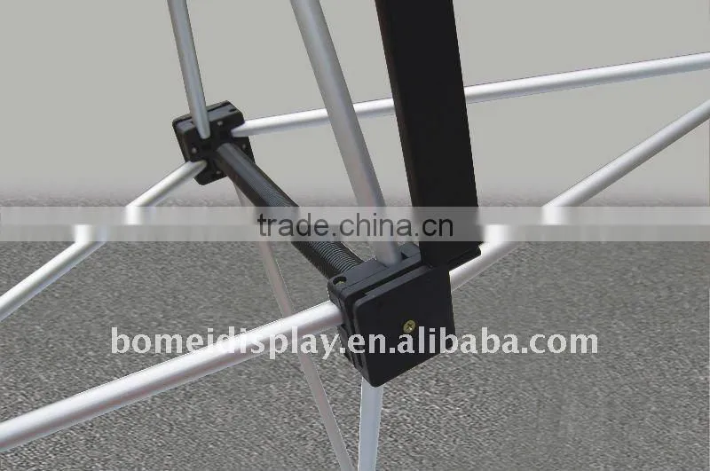 Collapsible spring pop up display stands, backdrop stand