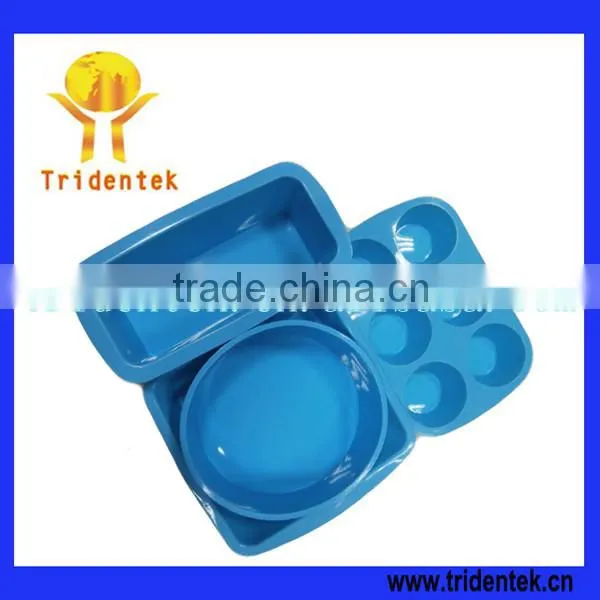 High Quality Microwave Cooking Pans Silicone Round Cake Pans