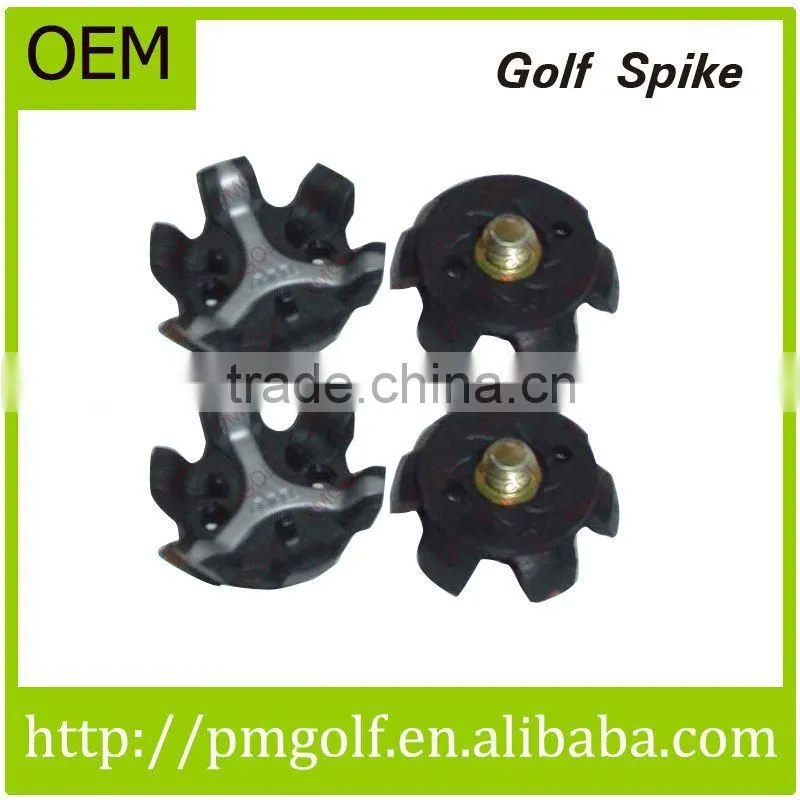 Customized Golf Rubber Screw Spike