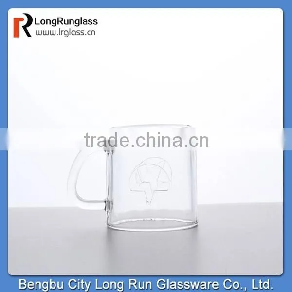LongRun bengbu top rated barware star embossed liquor glasses made in china