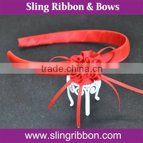 Hot Sales Handmade Satin Ribbon Hair Clasp Wholesale