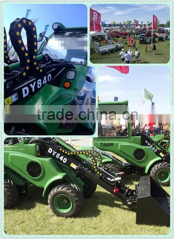 4x4 mini tractor with 2.5Ton wheel loaders TL2500