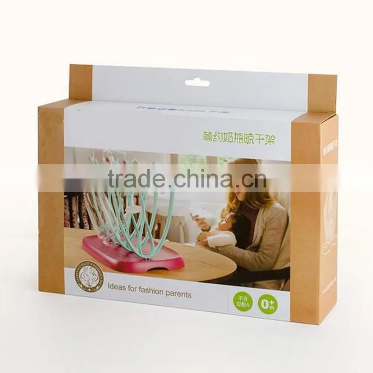 Wholesale 2015 BPA Free Plastic Folding Baby Bottle Drying Rack