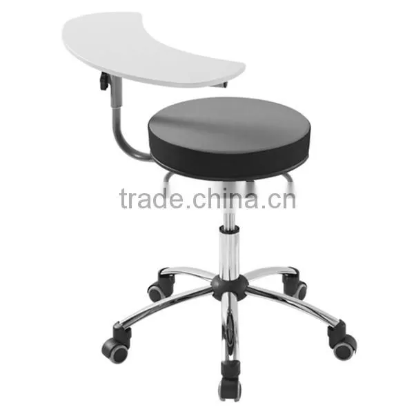 Modern Fabric Wheel Chair With Writing Pad For School Students / For Training