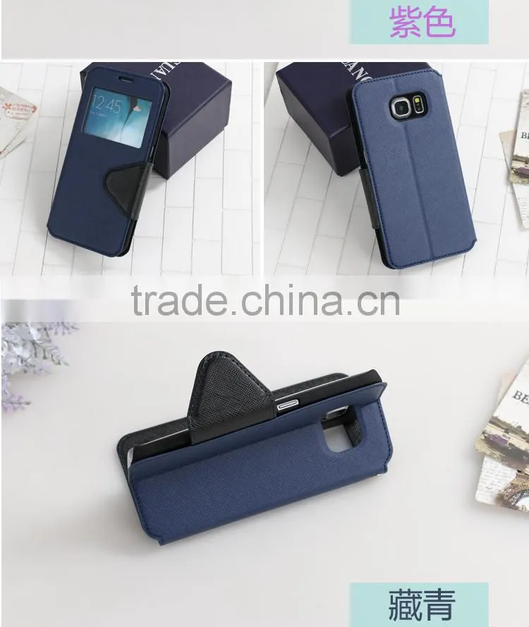 LZB high quality flip pu leather phone cover for Micromax Canvas HD A190