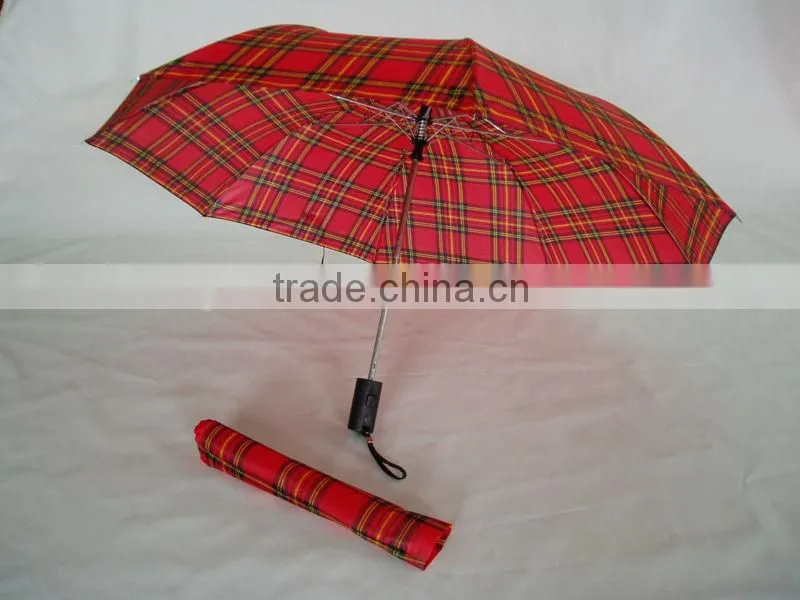 2 fold auto umbrella, 2 folding umbrella