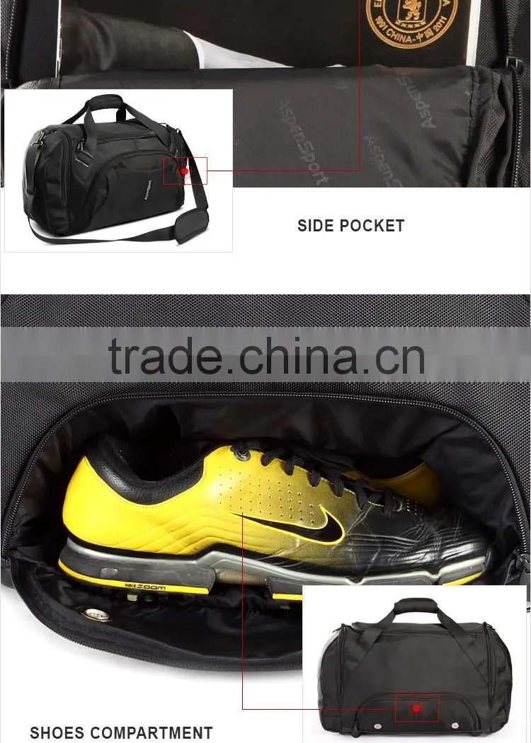 polyester folding travel golf shoe bag golf travel bag