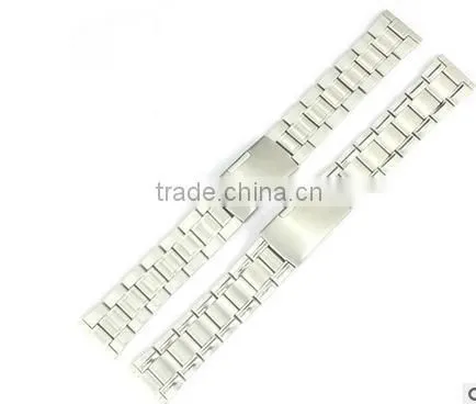 Custom high quality 316L stainless steel gold/silver watch strap,banding for watch strap