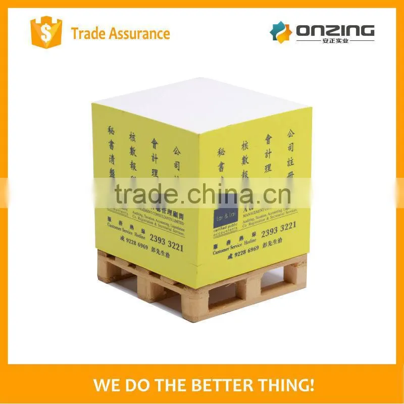 Onzing well-sold paper block note cube
