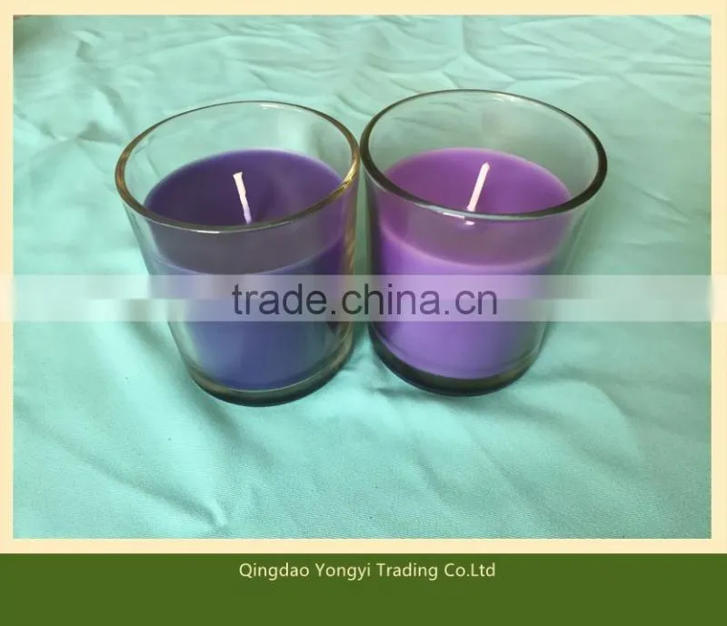 Scented Candle Jars Wholesale Wax Candle Scented Candle Glass Jar Candle Decorative Candle
