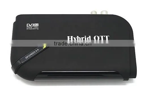 Amlogic s805 1080p Android dvb s2 tv box hybrid satellite receiver smart android tv box
