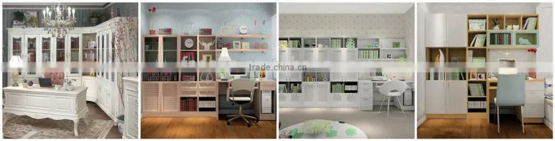 Modern cheap industrial style bookcase