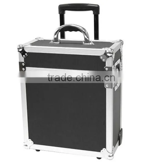 Made of aluminum, ABS and EVA bottles wine travel case