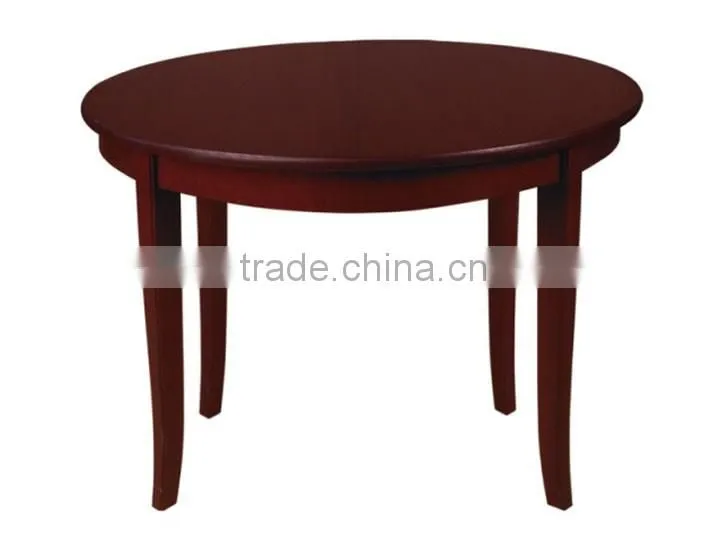 modern customized round table top wooden coffee table