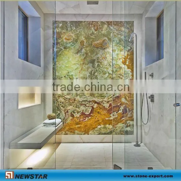 Onyx Laminated Glass, Backlit Onyx 15 Colors