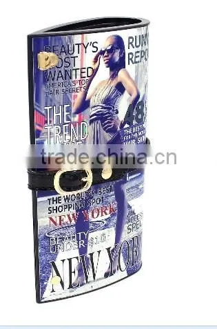 Magazine printing purse , ladies purse( W378)