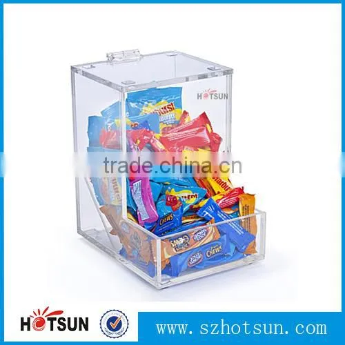Acrylic Candy Bin With Lid,Acrylic Candy Box,Acrylic Chocolate Box