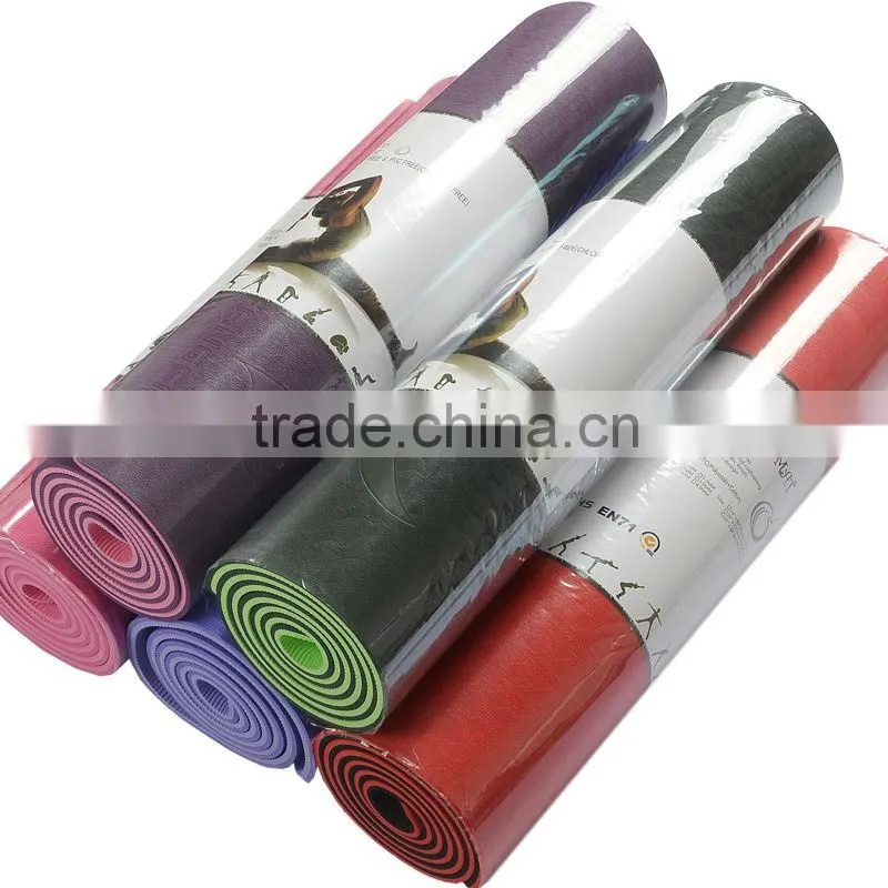 TPE non-toxic environmentally friendly yoga mat slip-prooving yoga mat