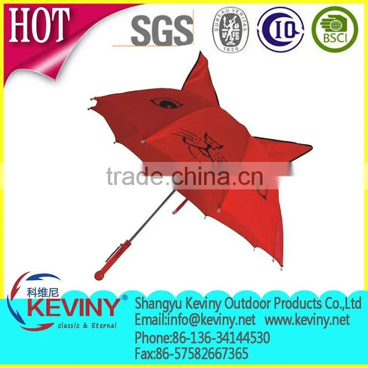 cartoon umbrella for kid paraglu printing animals umbrella