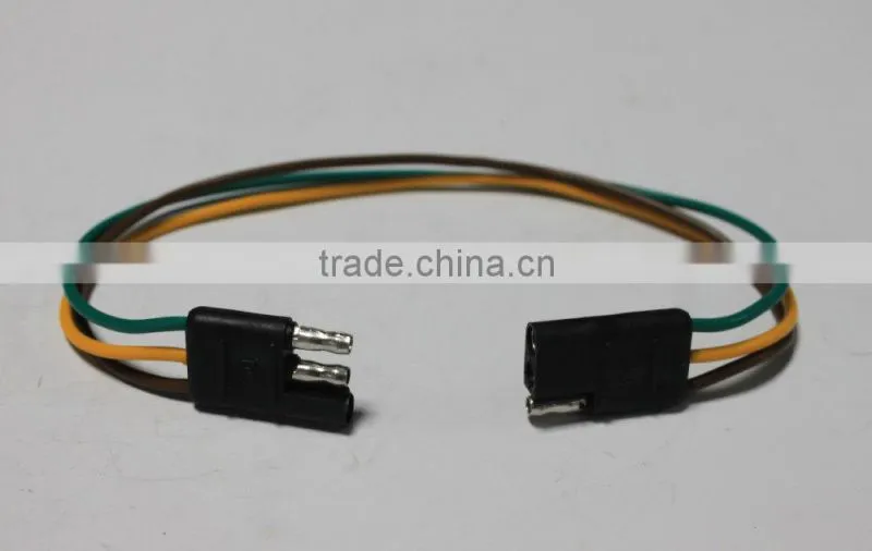 american 12V 3 wire 2 pole socket, australia 2 pin plug, automotive plug connectors 2 pin