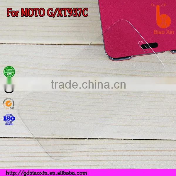 super clear tempered glass screen protector for motorola g