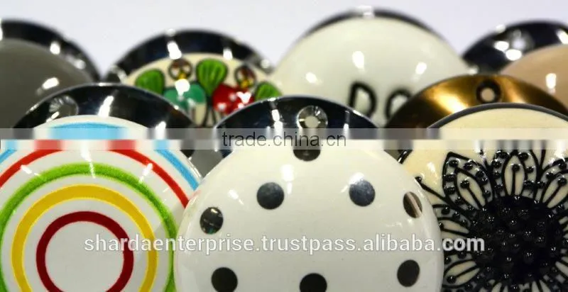 Designer Ceramic Mortis Knob