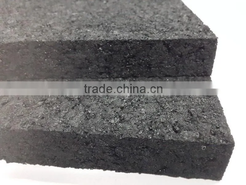 Barrier Vibration Dampening High Density Black Rubber Foam