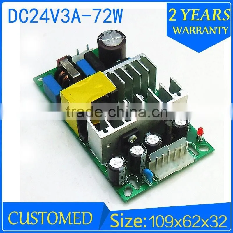 220vac to 24vdc power supply 3 amp 72W
