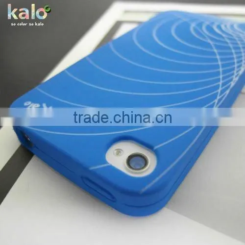mobile phone silicone case for iPhone 4S