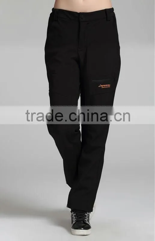 ladies fashion three quarter pants pants with side pockets women's pants