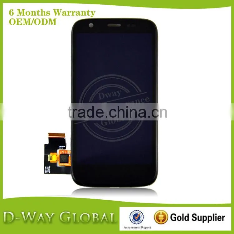High Quality LCD For Motorola Moto G LCD+touch screen digitizer with frame