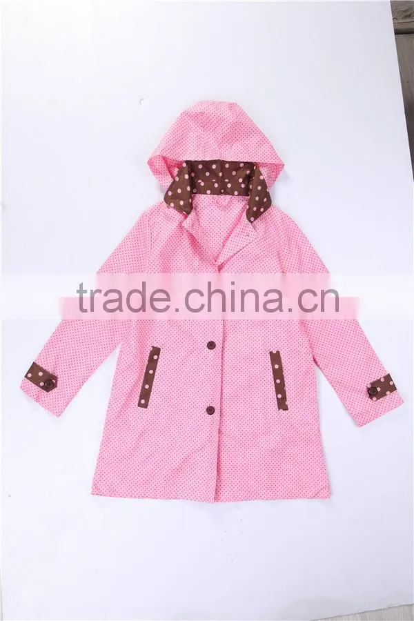 13C OEM environmental PVC raincoat