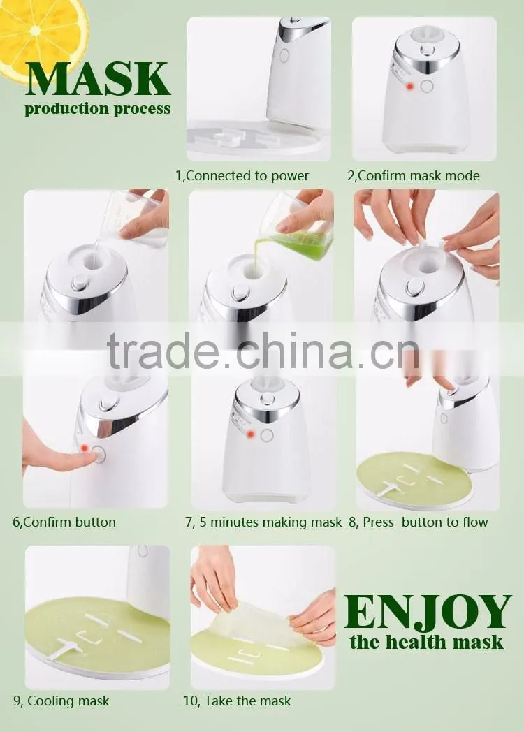 New products pure natural smart DIY mask maker vegetable fruit facial mask making machine